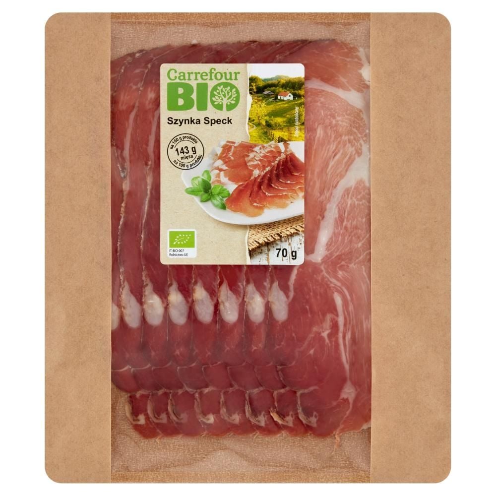 Carrefour Bio Szynka Speck 70 g