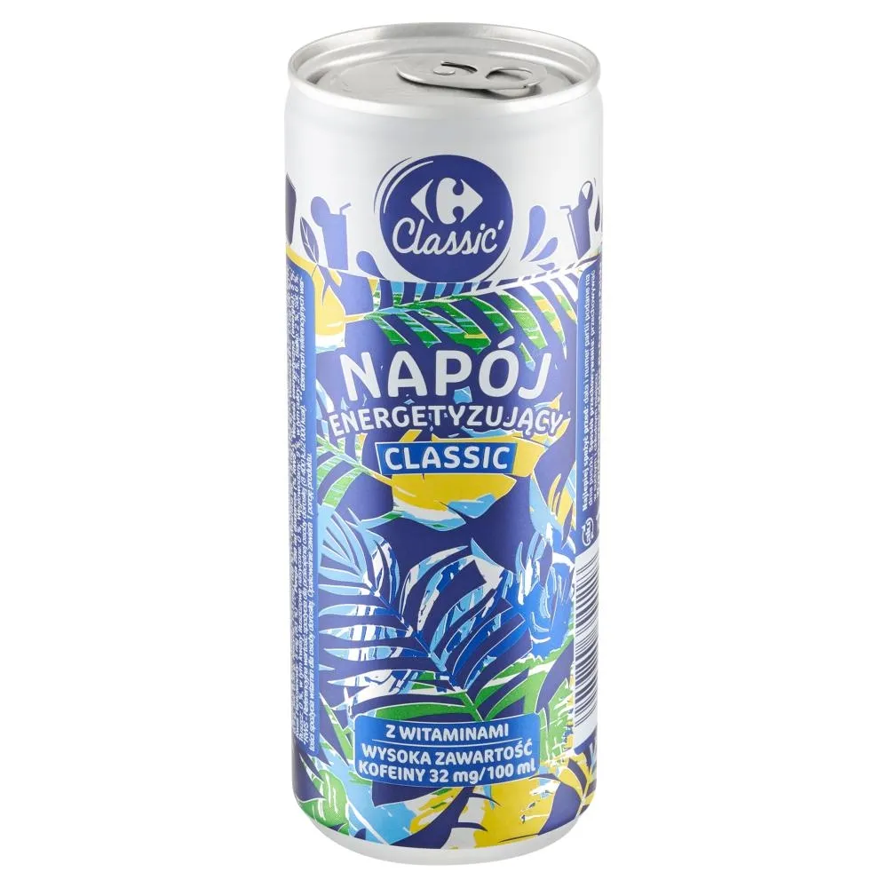 Carrefour Classic Classic Napój energetyzujący 250 ml