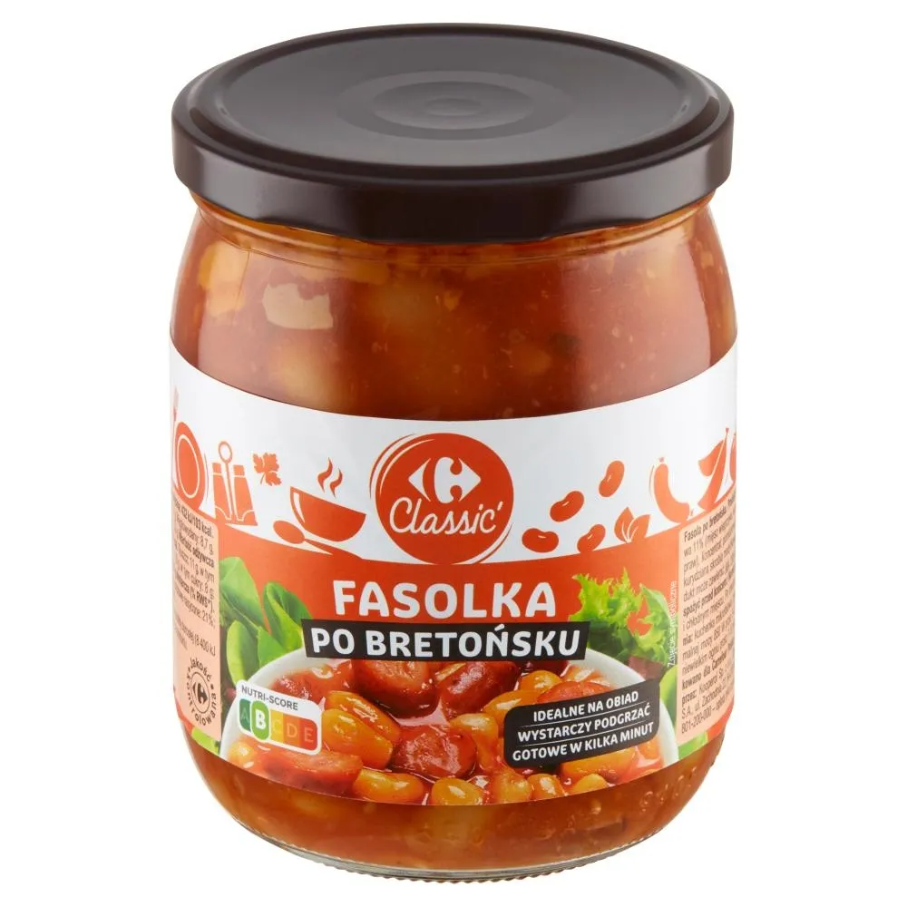 Carrefour Classic Fasolka po bretońsku 500 g