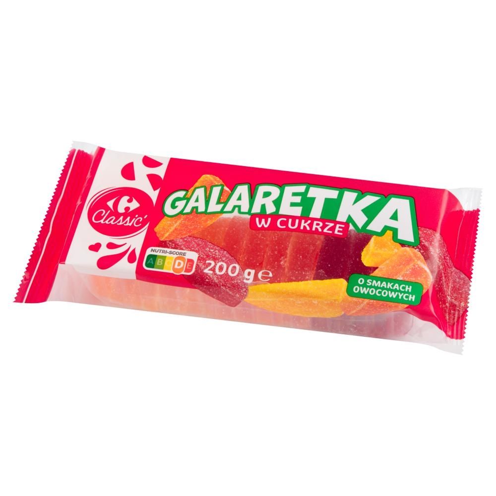 Carrefour Classic Galaretka w cukrze o smakach owocowych 200 g