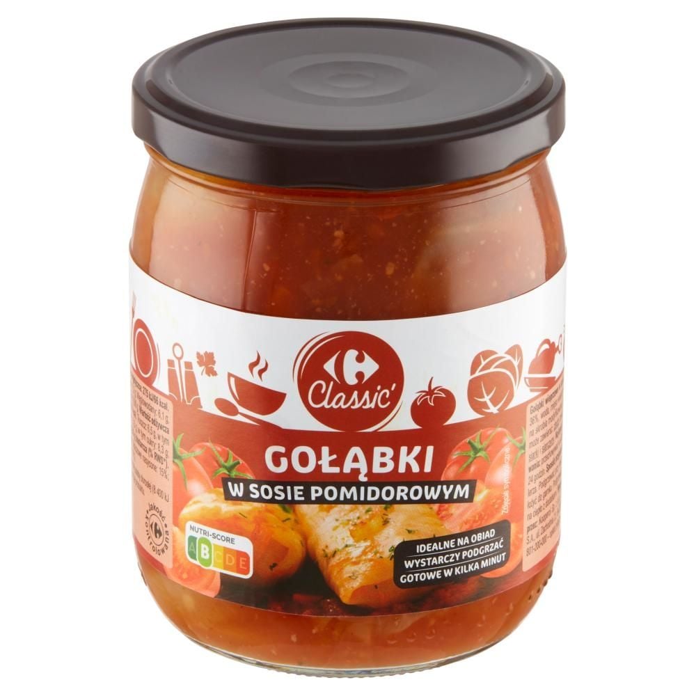 Carrefour Classic Gołąbki w sosie pomidorowym 500 g