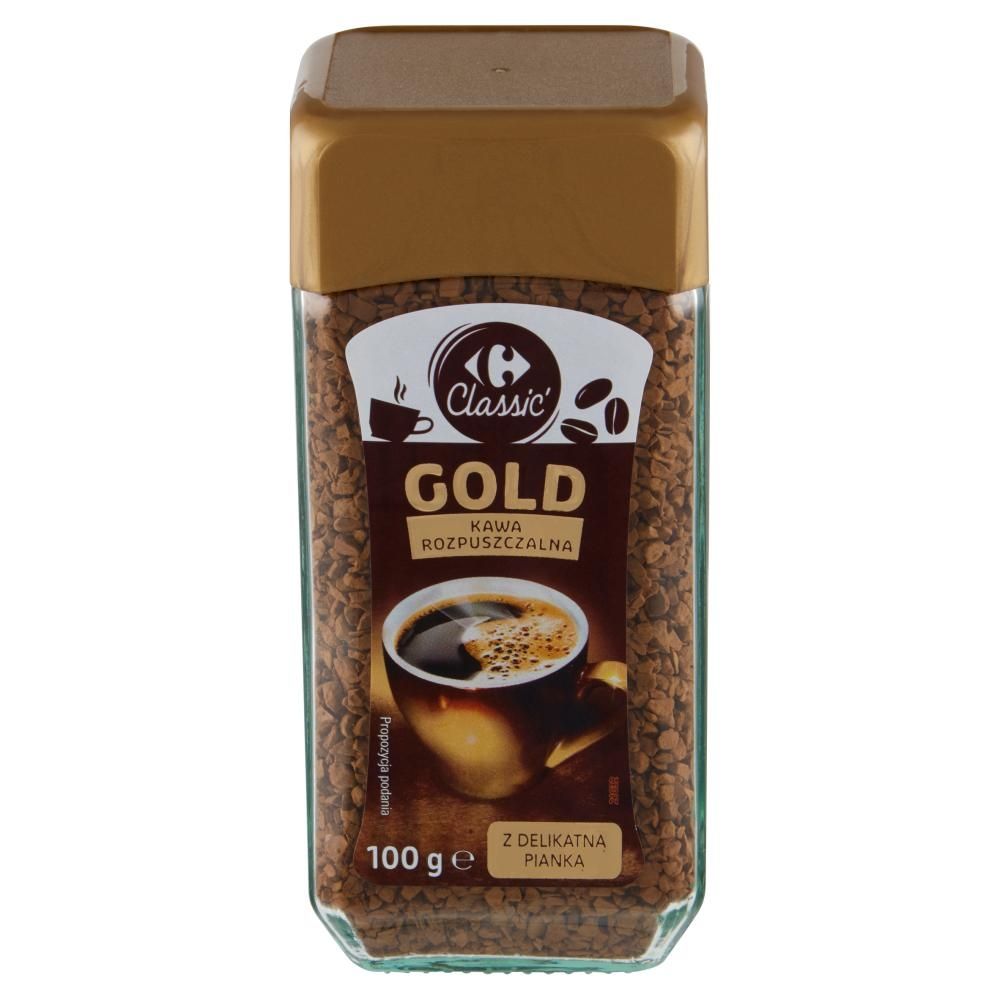 Carrefour Classic Gold Kawa rozpuszczalna 100 g