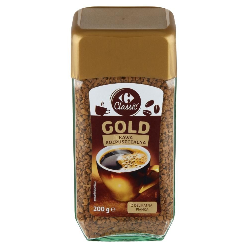 Carrefour Classic Gold Kawa rozpuszczalna 200 g