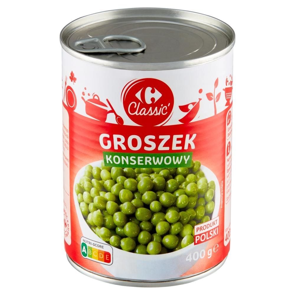 Carrefour Classic Groszek konserwowy 400 g