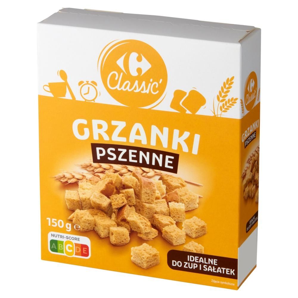 Carrefour Classic Grzanki pszenne 150 g