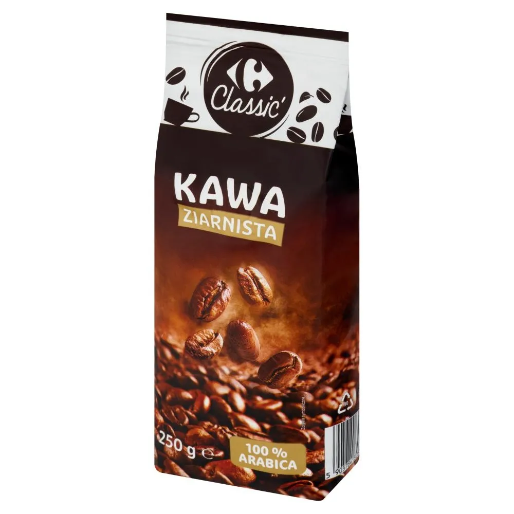 Carrefour Classic Kawa ziarnista 250 g