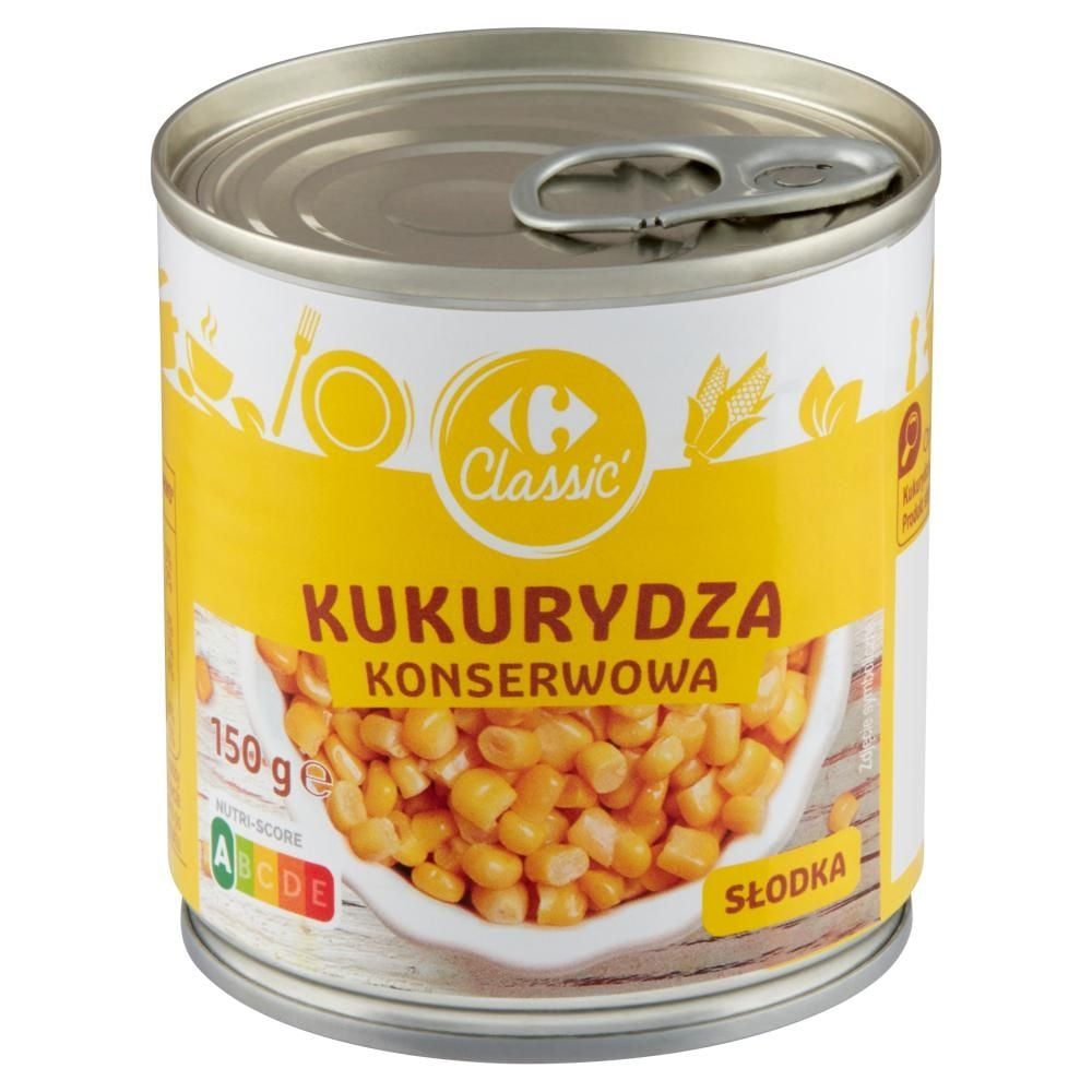 Carrefour Classic Kukurydza konserwowa 150 g