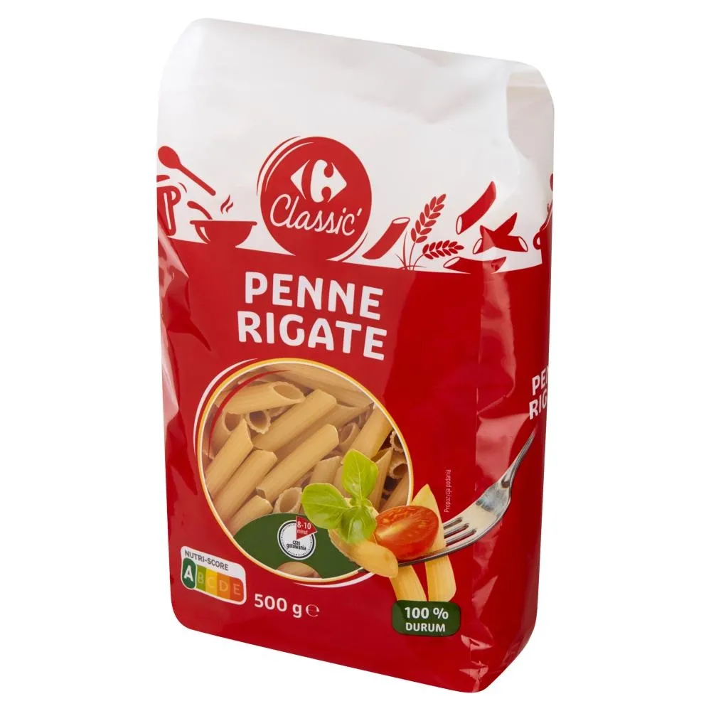 Carrefour Classic Makaron Penne Rigate 500 g