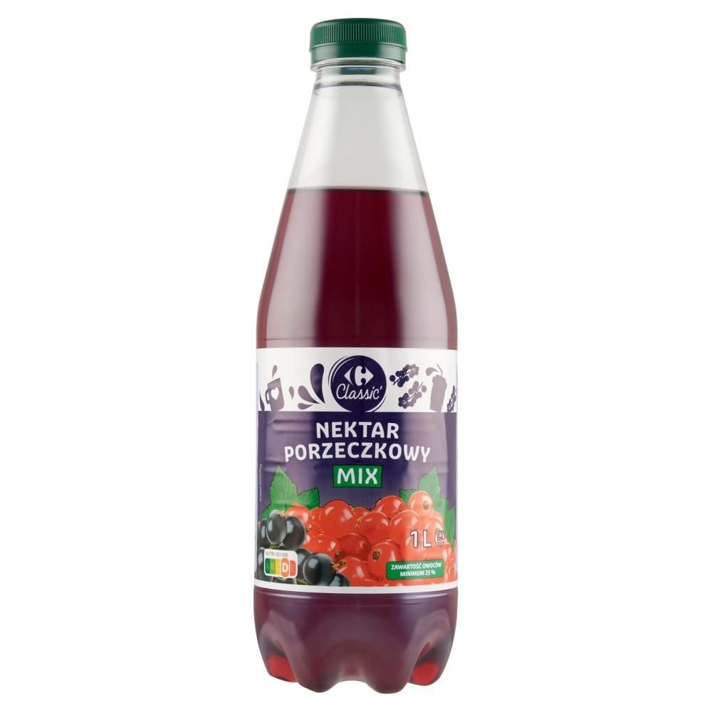 Carrefour Classic Nektar porzeczkowy mix 1 l