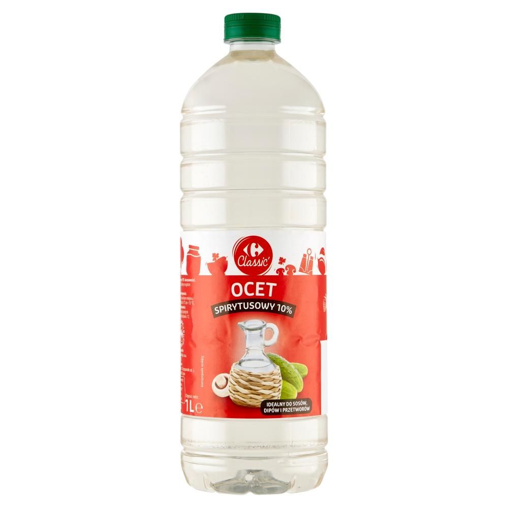 Carrefour Classic Ocet spirytusowy 10 % 1 l