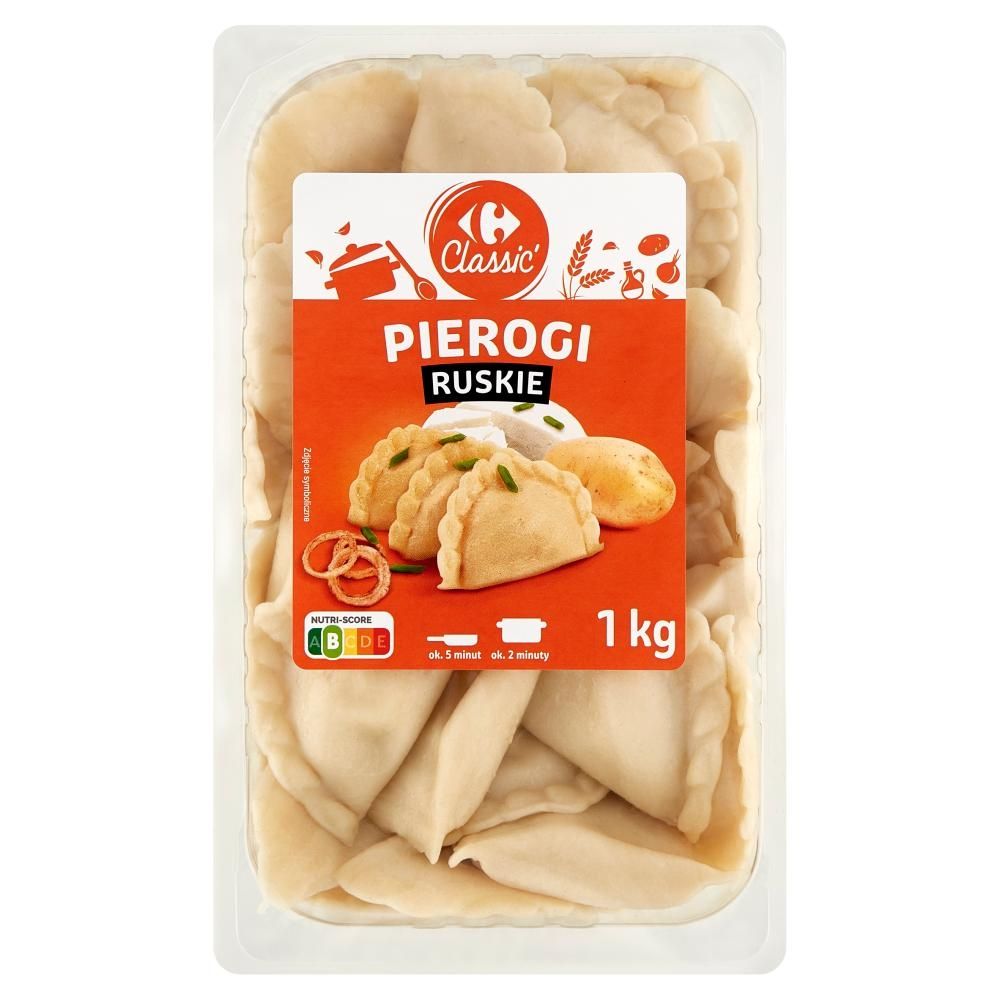 Carrefour Classic Pierogi ruskie 1 kg