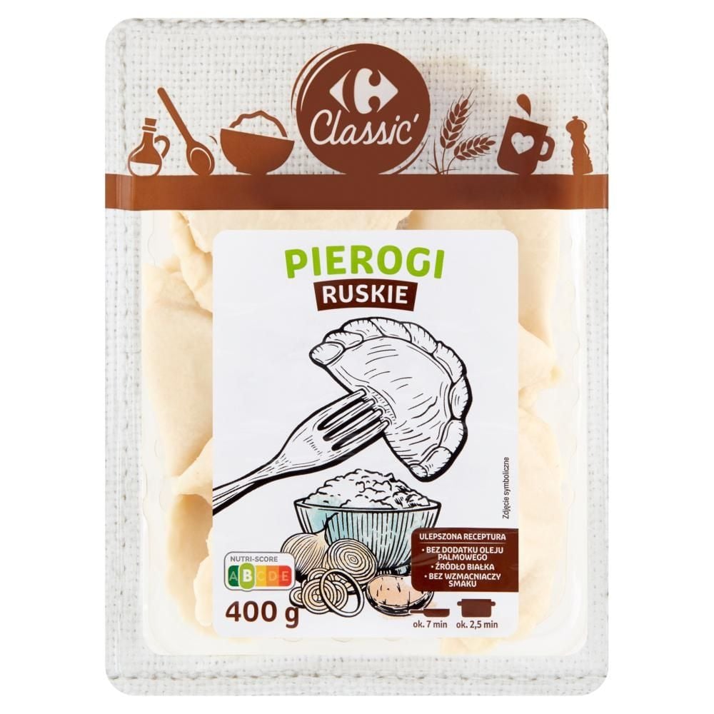 Carrefour Classic Pierogi ruskie 400 g