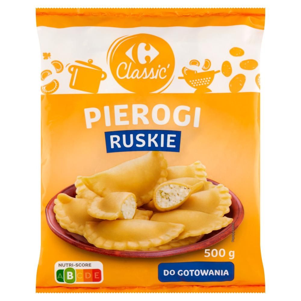 Carrefour Classic Pierogi ruskie 500 g