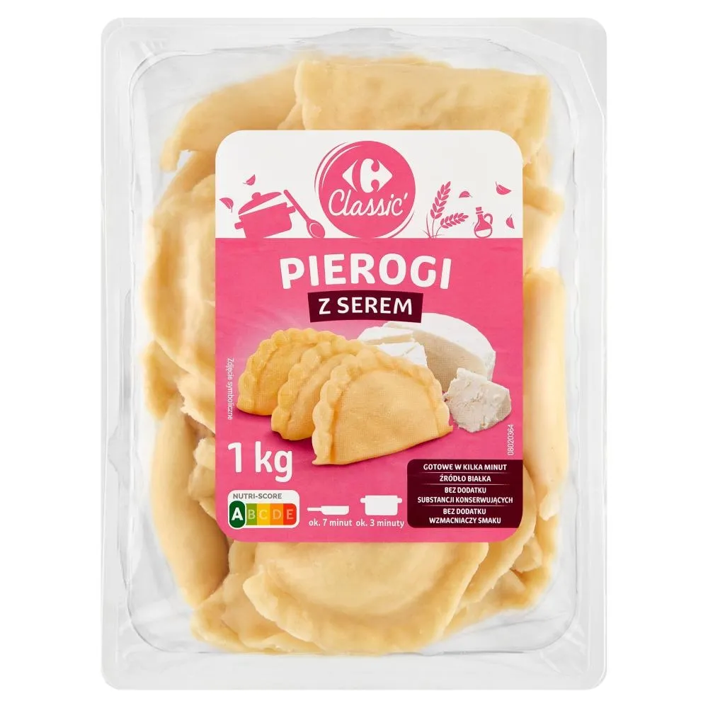 Carrefour Classic Pierogi z serem 1 kg