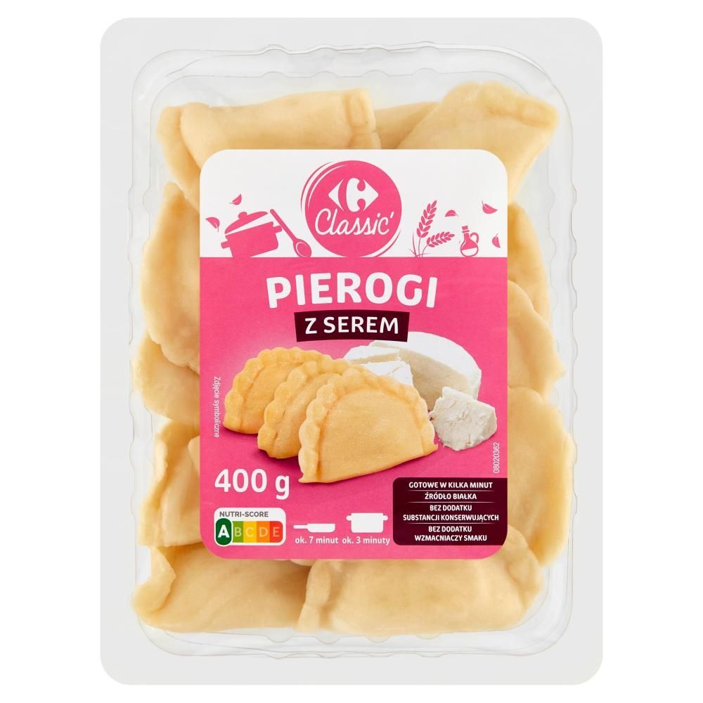 Carrefour Classic Pierogi z serem 400 g