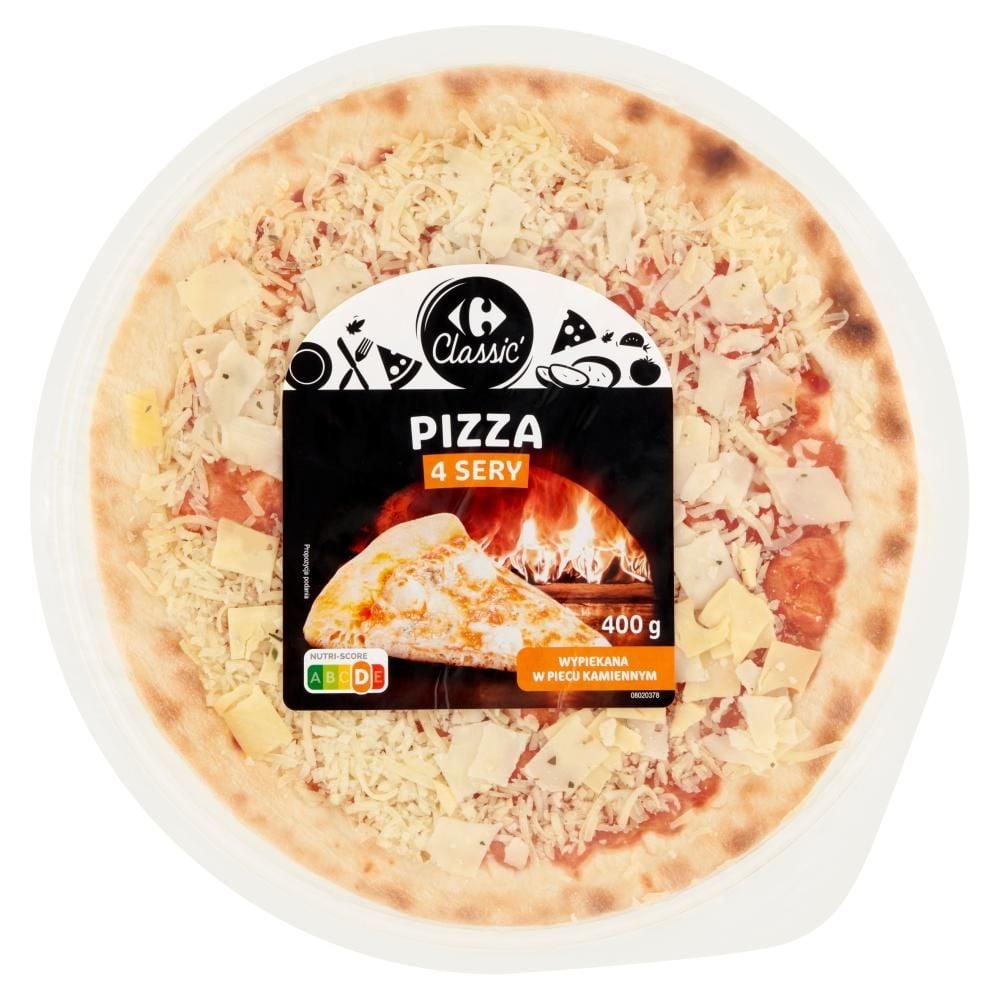 Carrefour Classic Pizza 4 sery 400 g