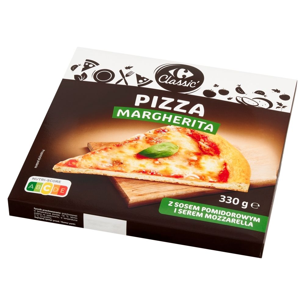 Carrefour Classic Pizza Margherita Surgelata 2 x 330 g