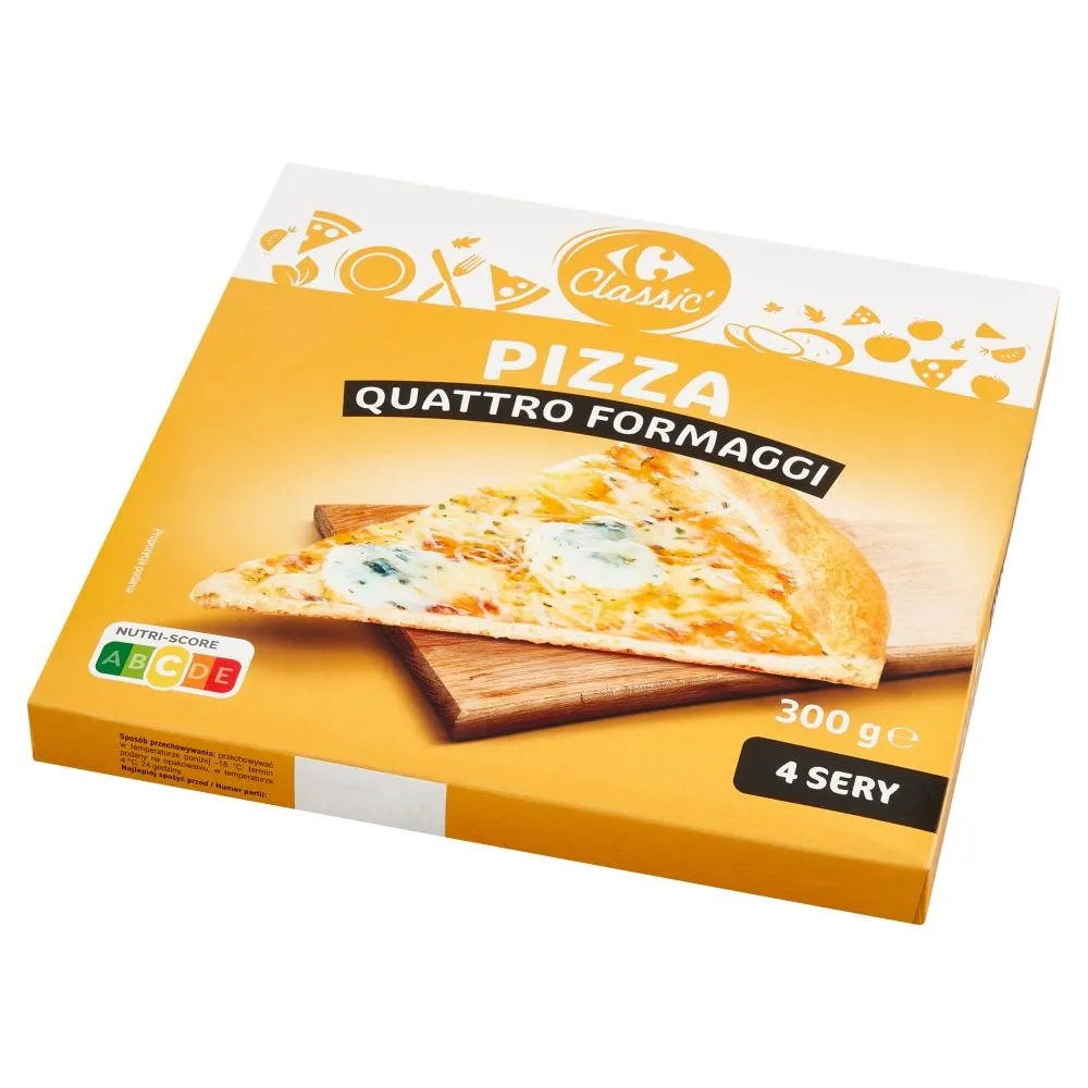 Carrefour Classic Pizza quattro fromaggi 300 g