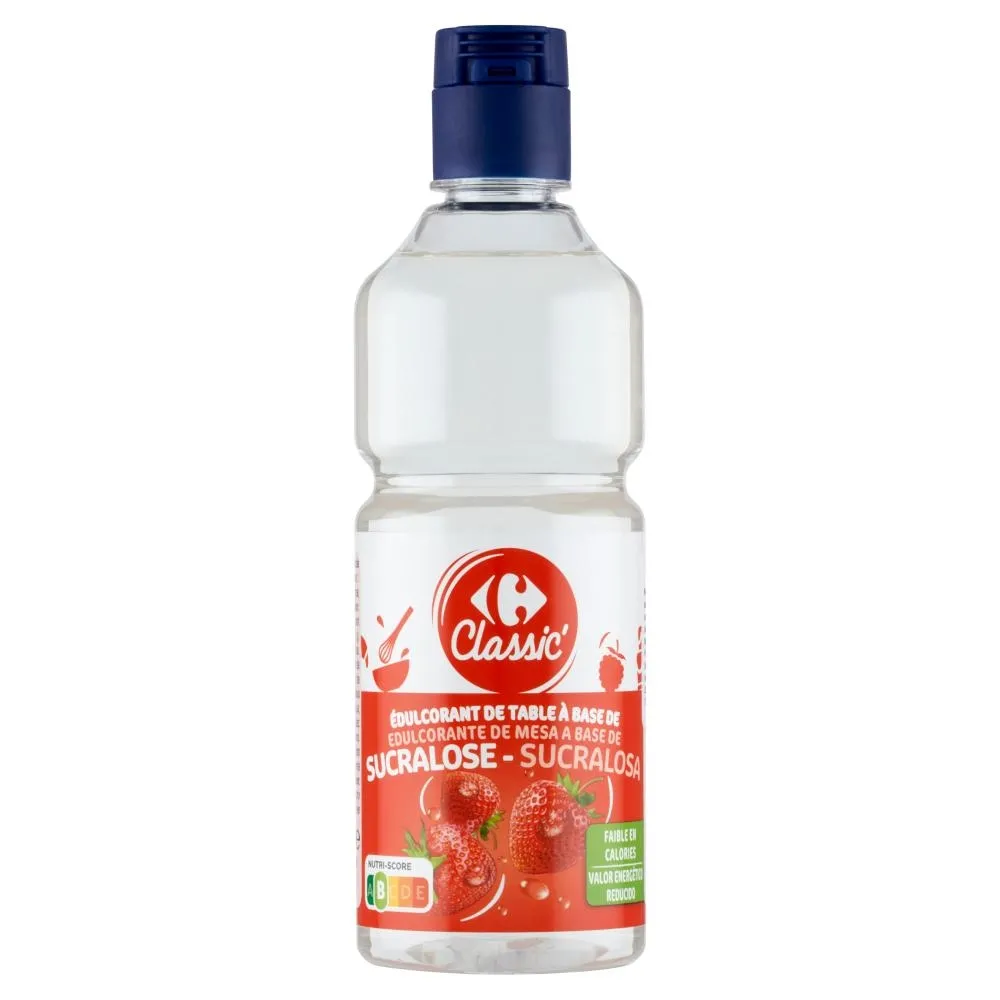 Carrefour Classic Płynny słodzik stołowy na bazie sukralozy 200 ml