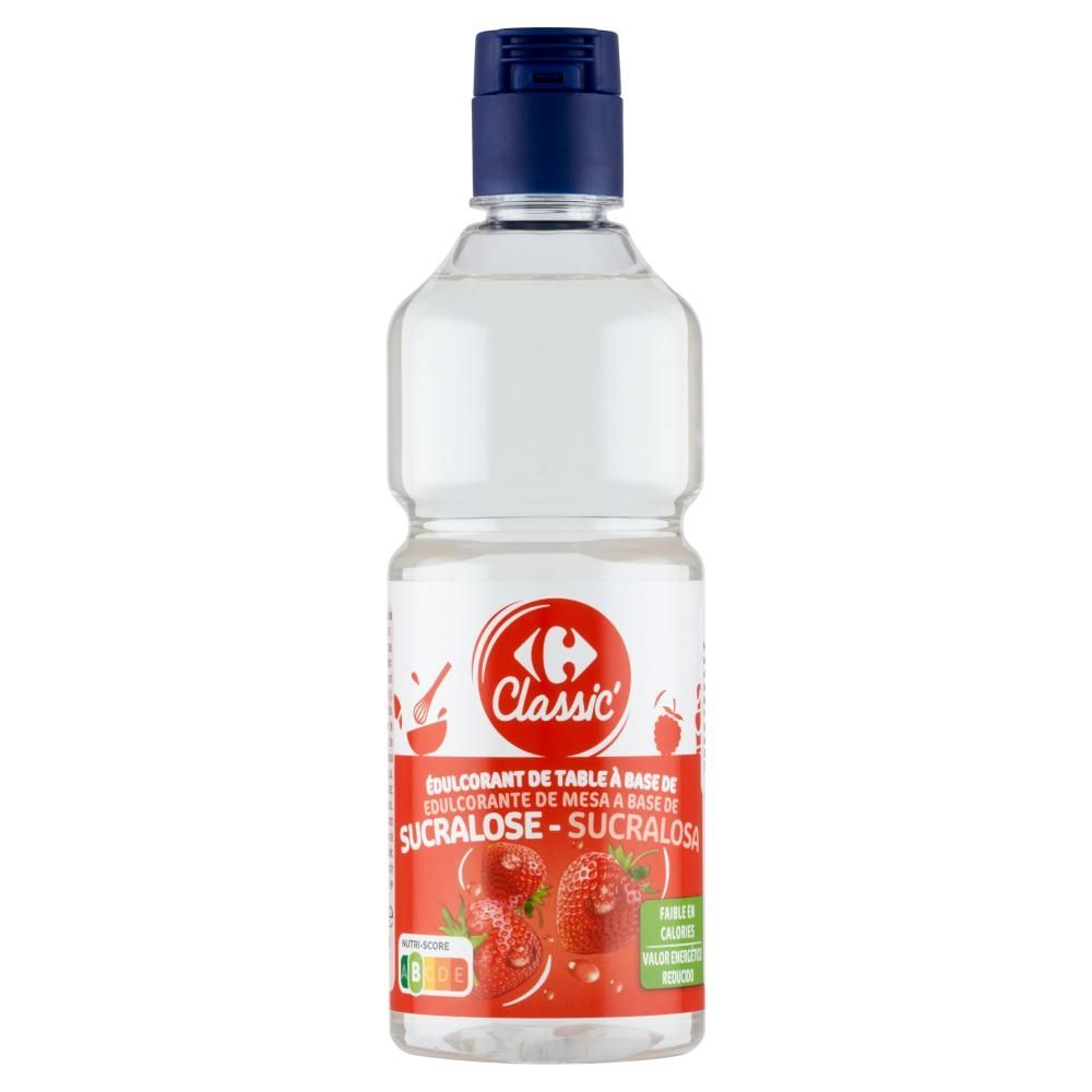 Carrefour Classic Płynny słodzik stołowy na bazie sukralozy 200 ml