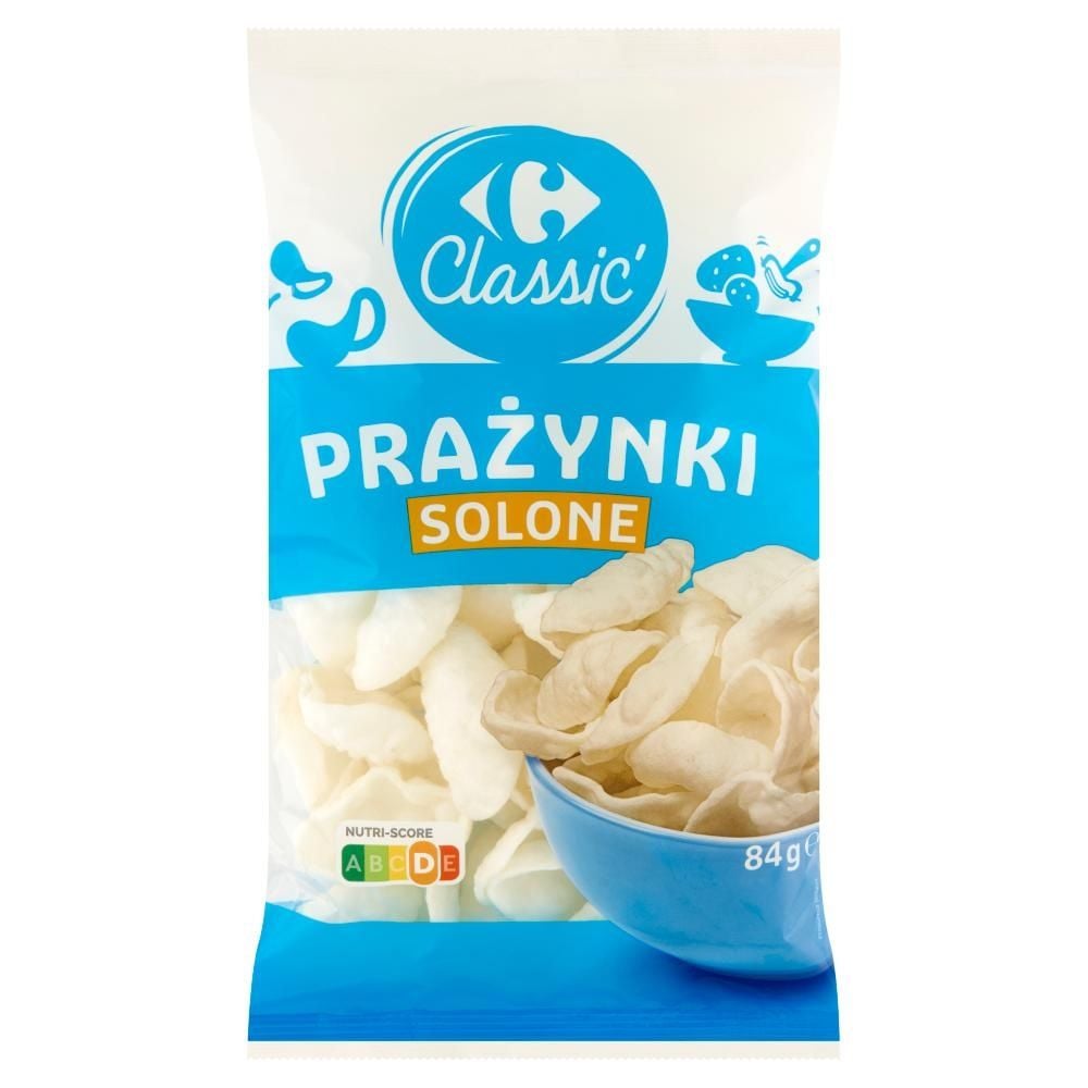 Carrefour Classic Prażynki solone 84 g