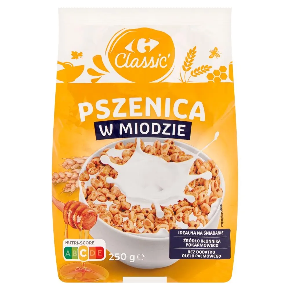 Carrefour Classic Pszenica w miodzie 250 g