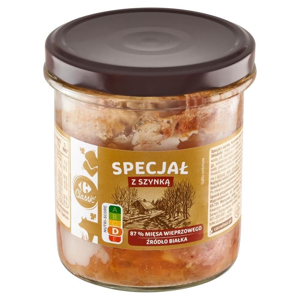 Carrefour Classic Specjał z szynką 300 g