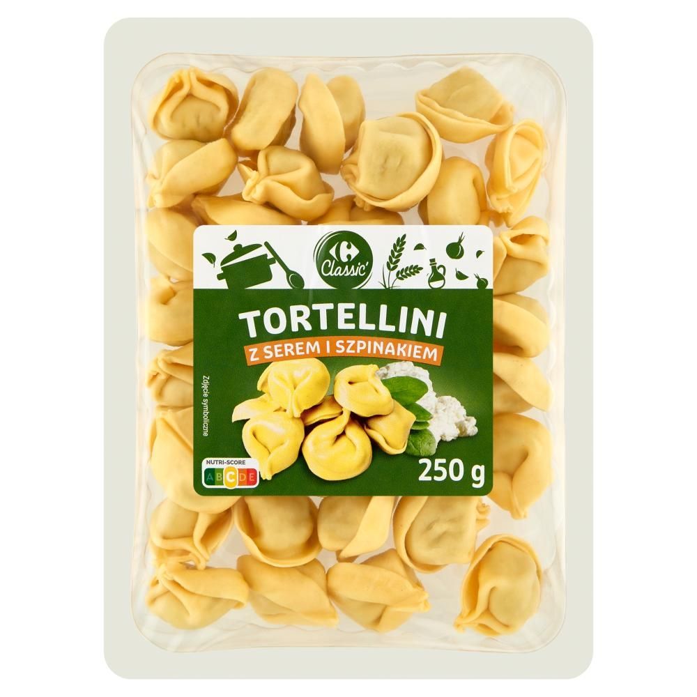 Carrefour Classic Tortellini z serem i szpinakiem 250 g