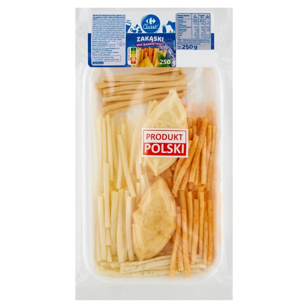 Carrefour Classic Zakąski mix bankietowy 250 g