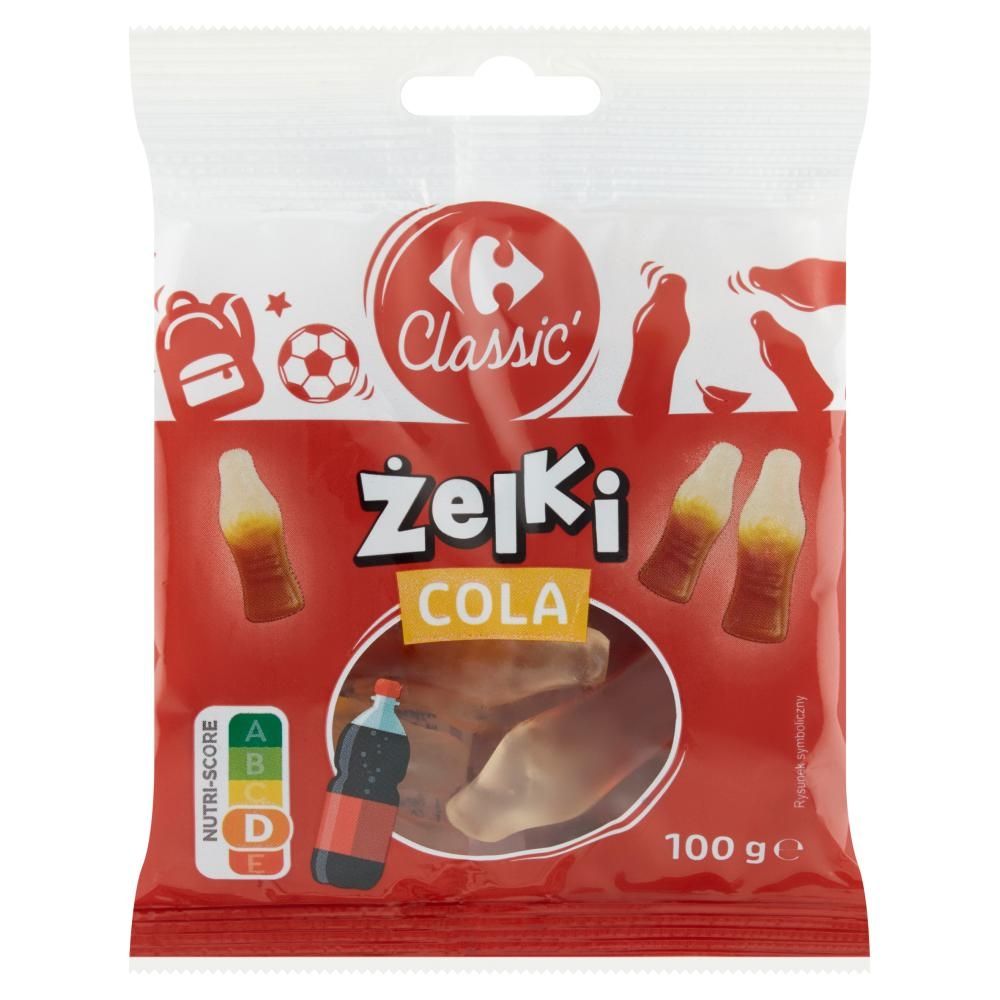 Carrefour Classic Żelki cola 100 g