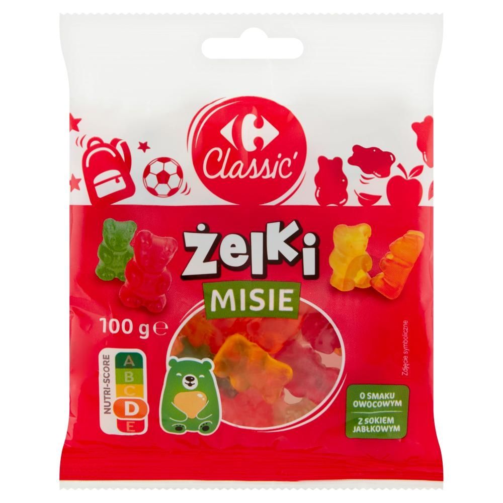 Carrefour Classic Żelki misie 100 g