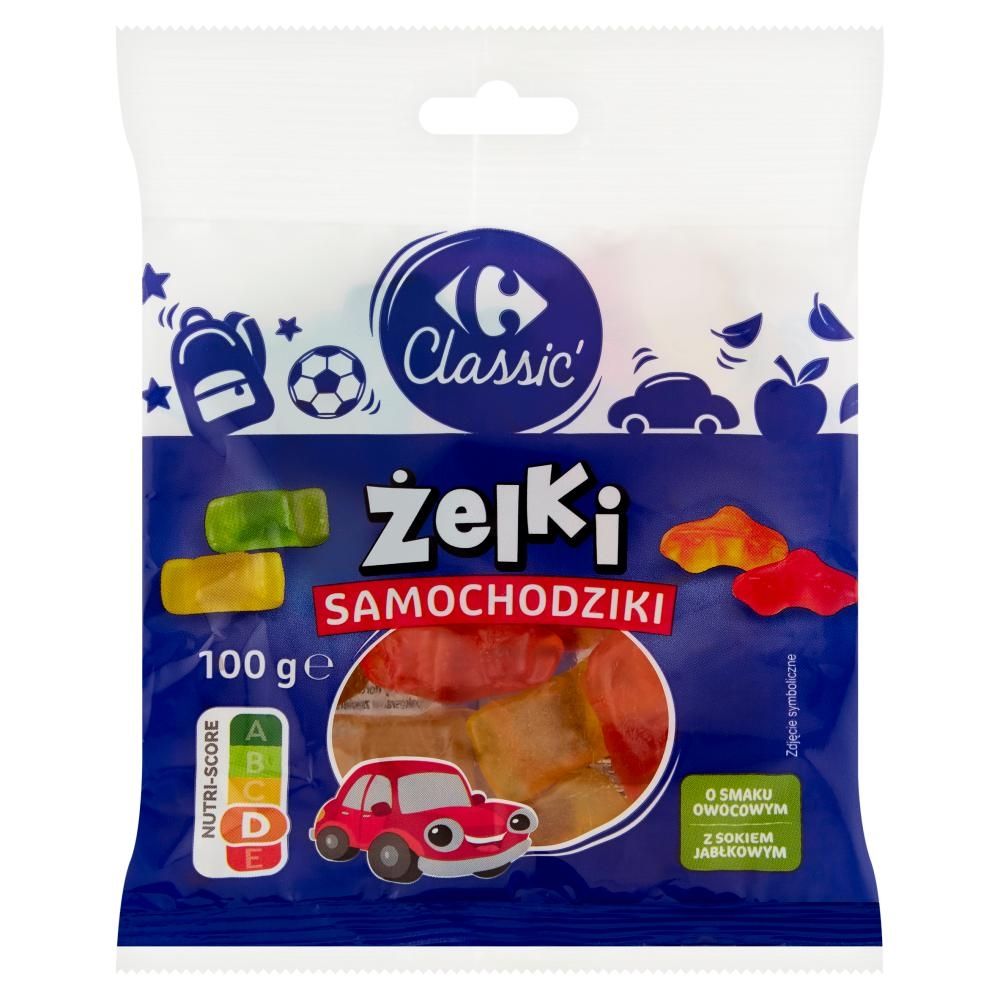 Carrefour Classic Żelki samochodziki 100 g