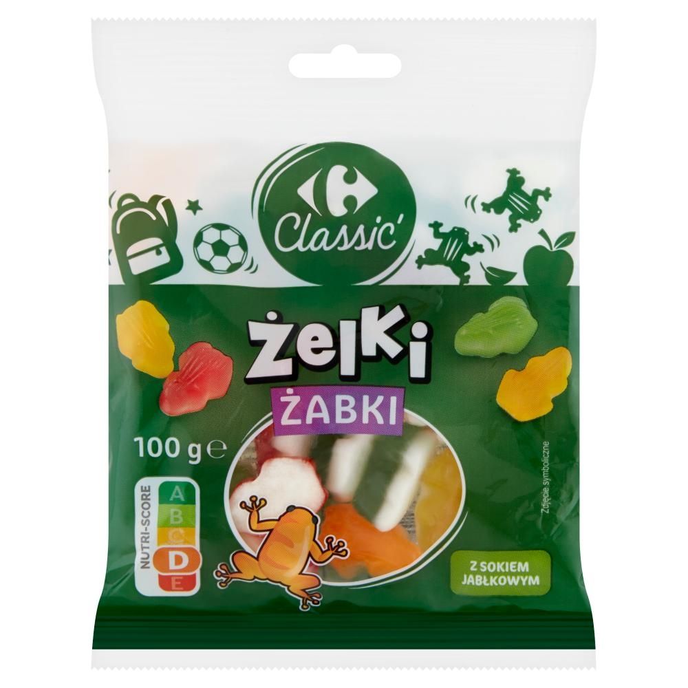 Carrefour Classic Żelki żabki 100 g