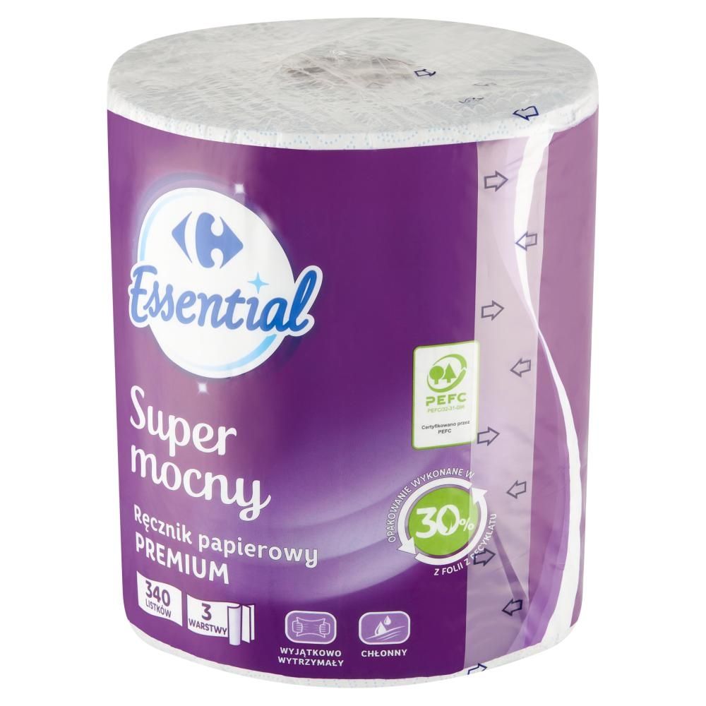 Carrefour Essential Ręcznik papierowy premium