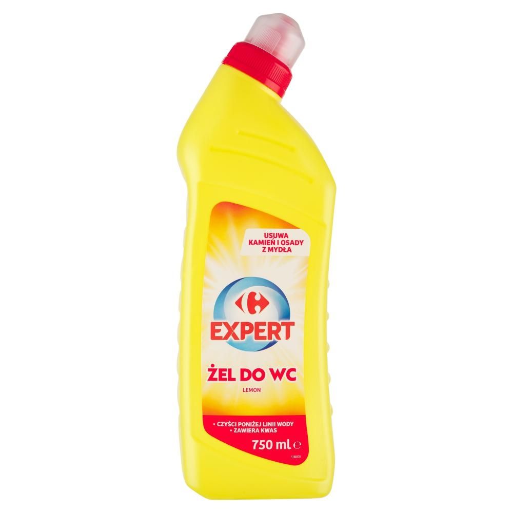 Carrefour Expert Lemon Żel do WC 750 ml