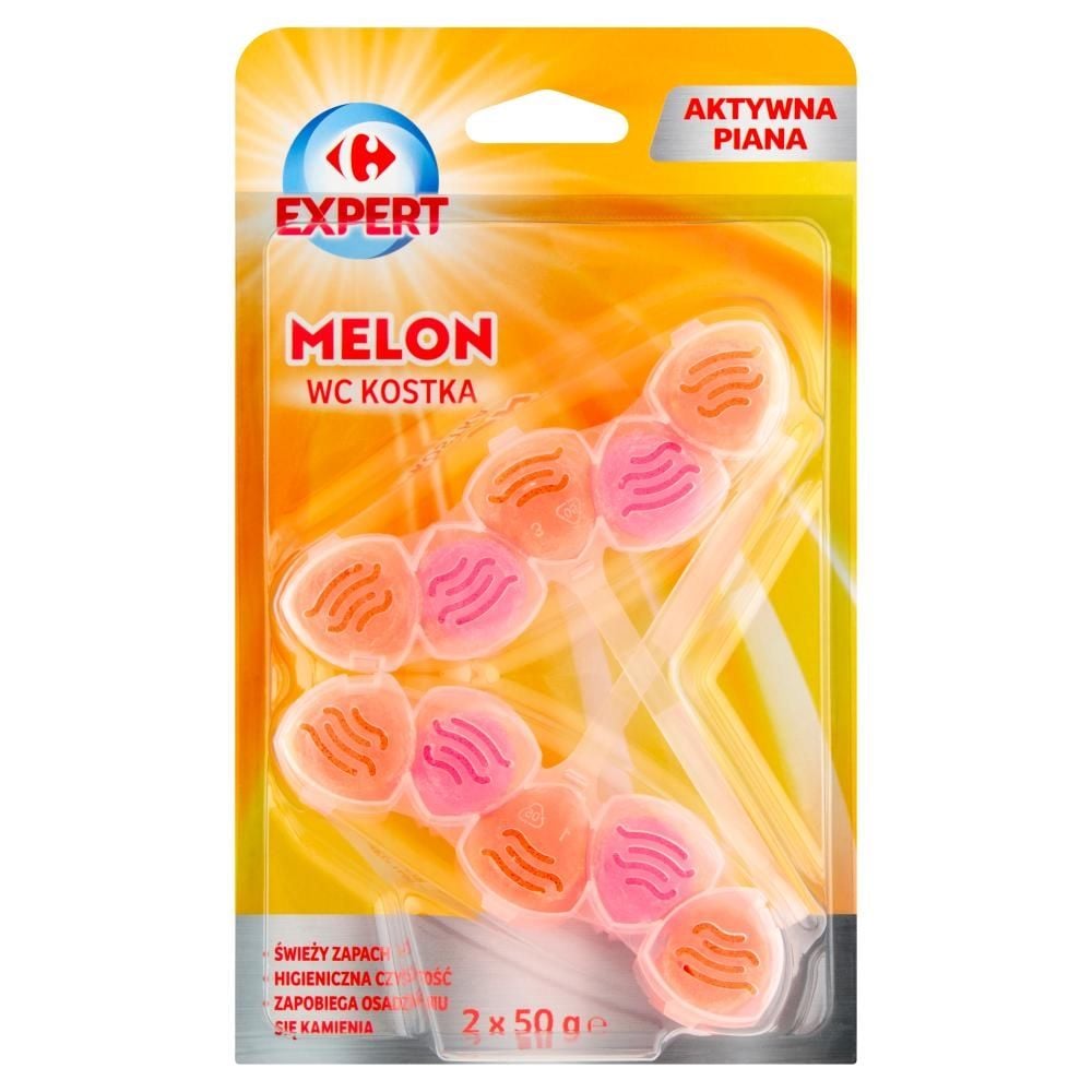 Carrefour Expert Melon WC Kostka 2 x 50 g