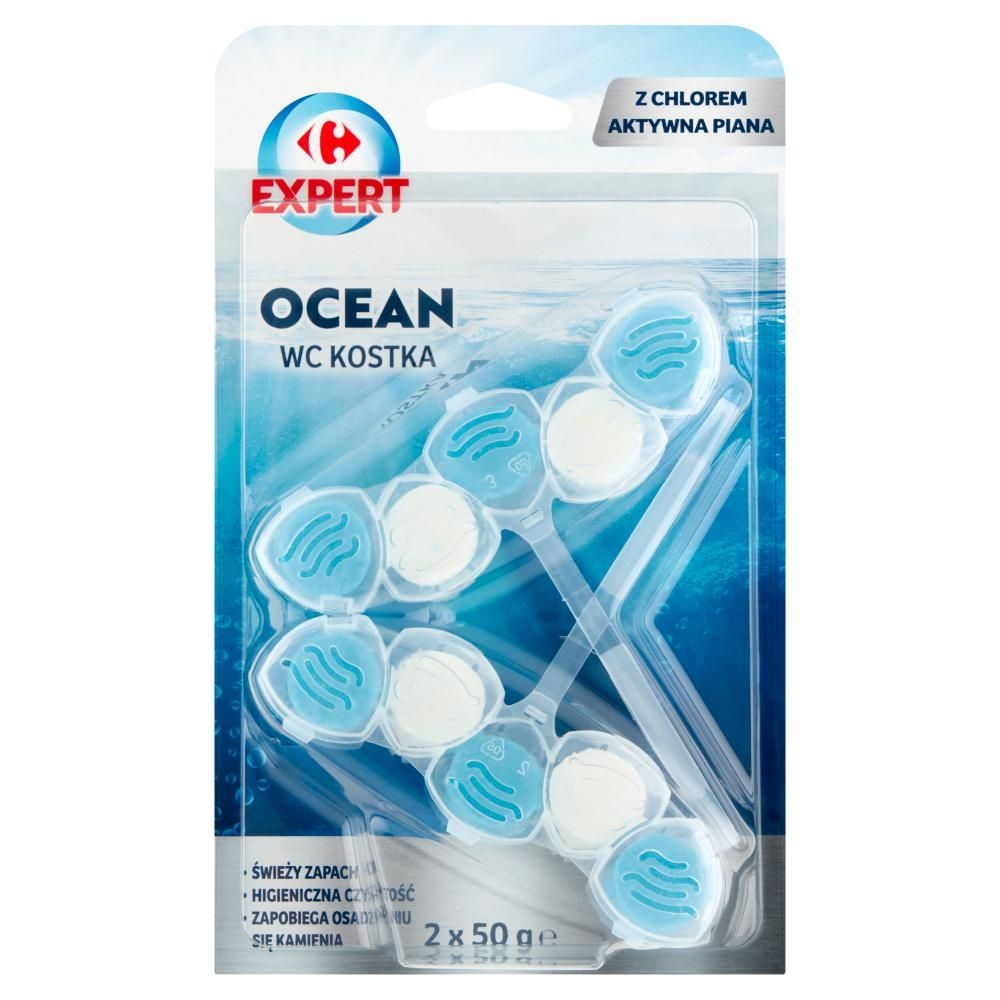 Carrefour Expert Ocean WC Kostka 2 x 50 g