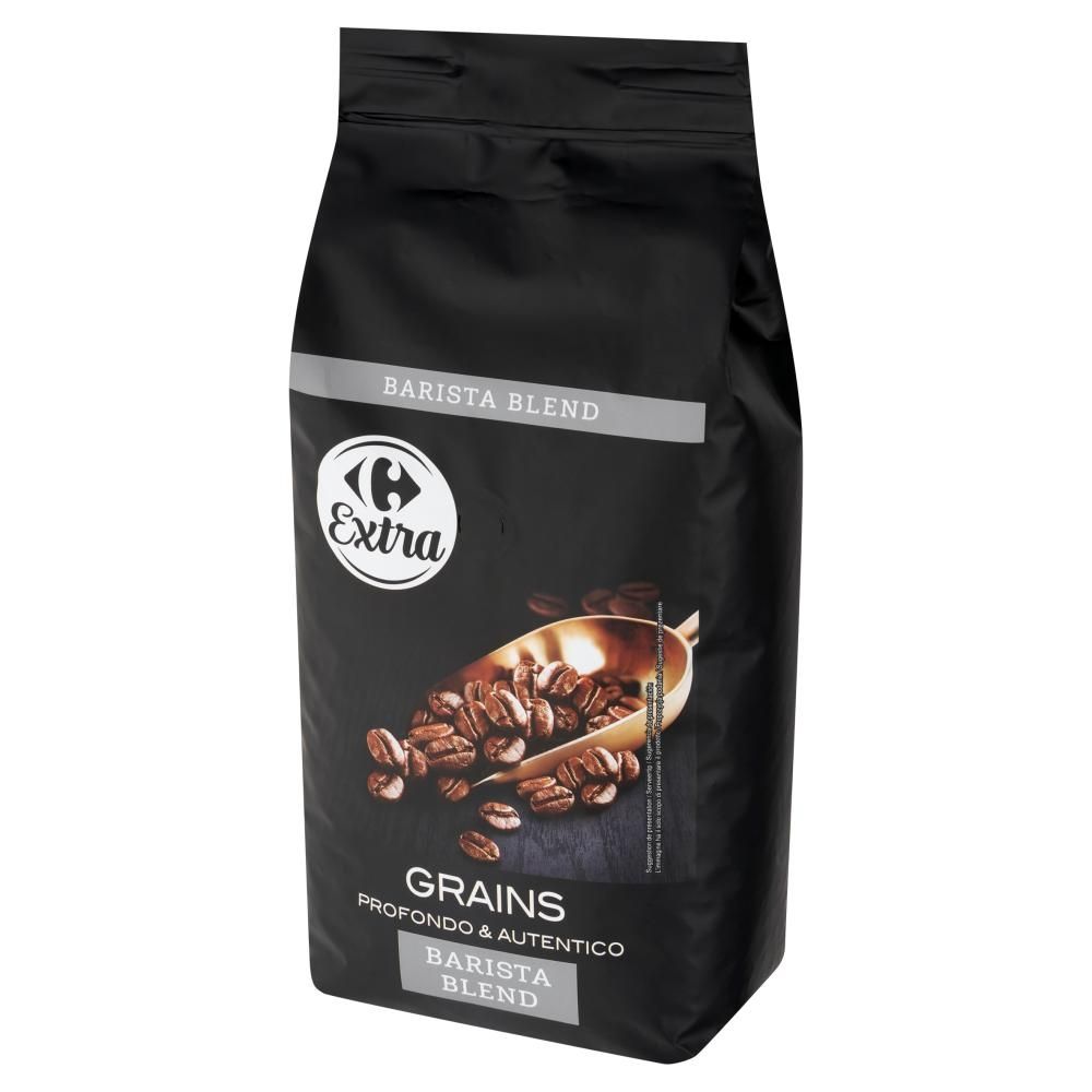 Carrefour Extra Barista Blend Kawa ziarnista palona 1 kg