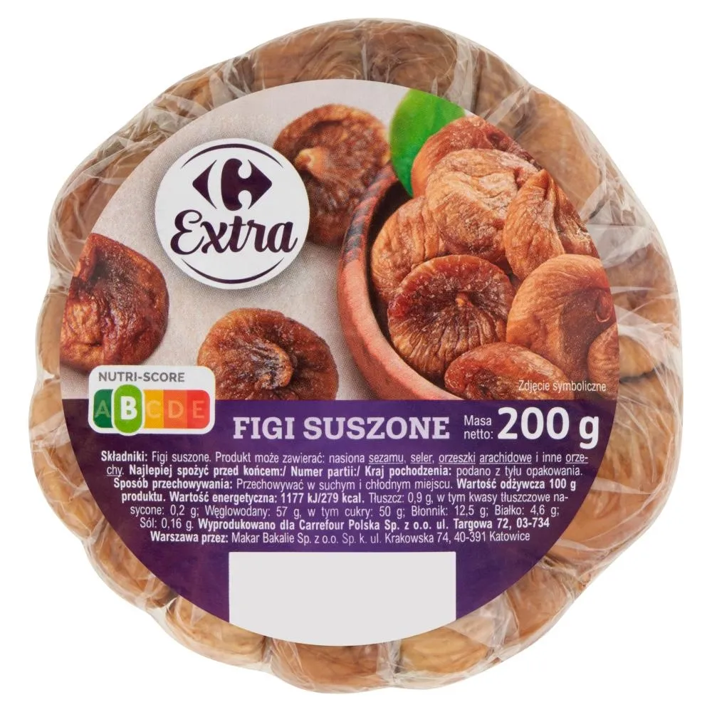 Carrefour Extra Figi suszone 200 g