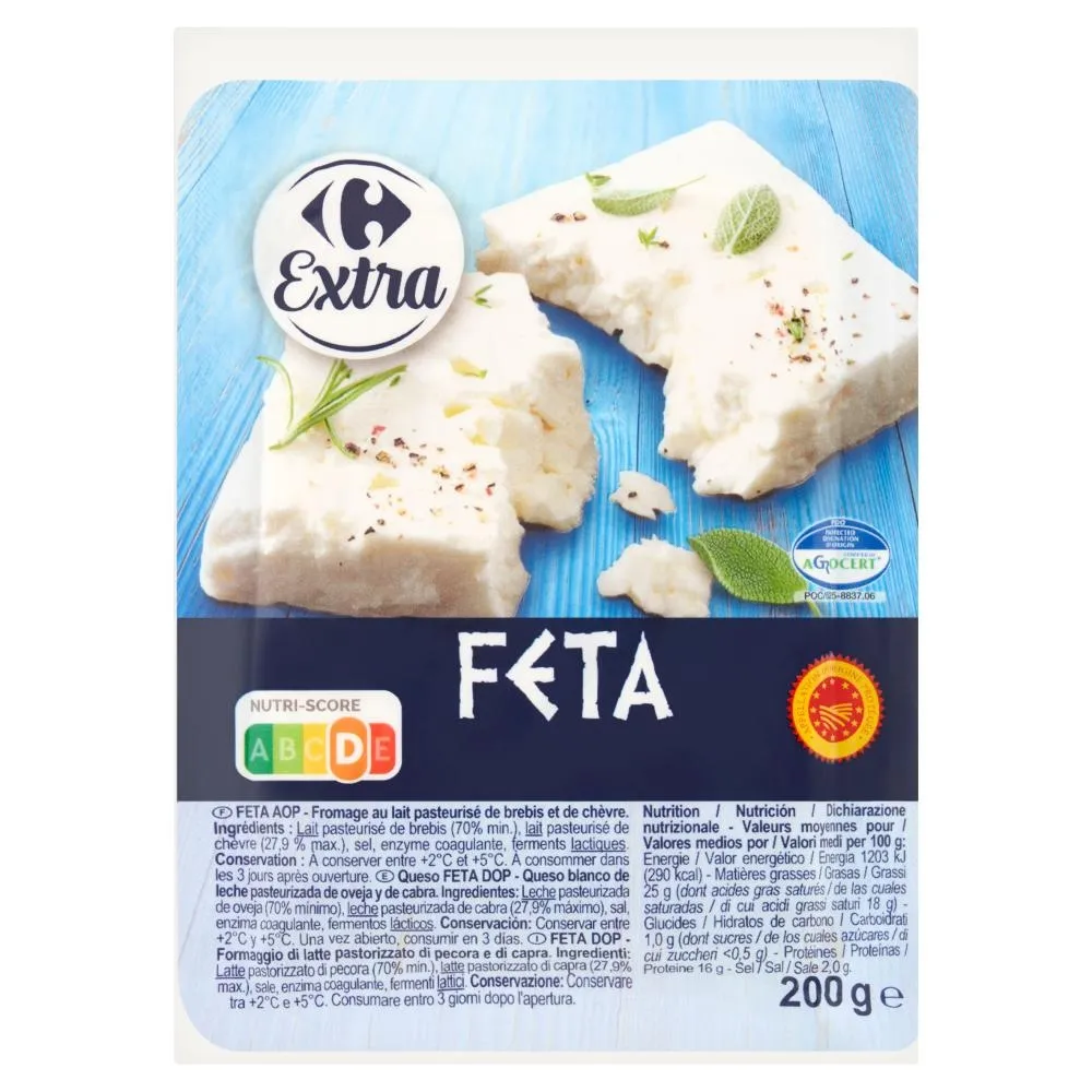 Carrefour Extra Grecki ser feta 200 g