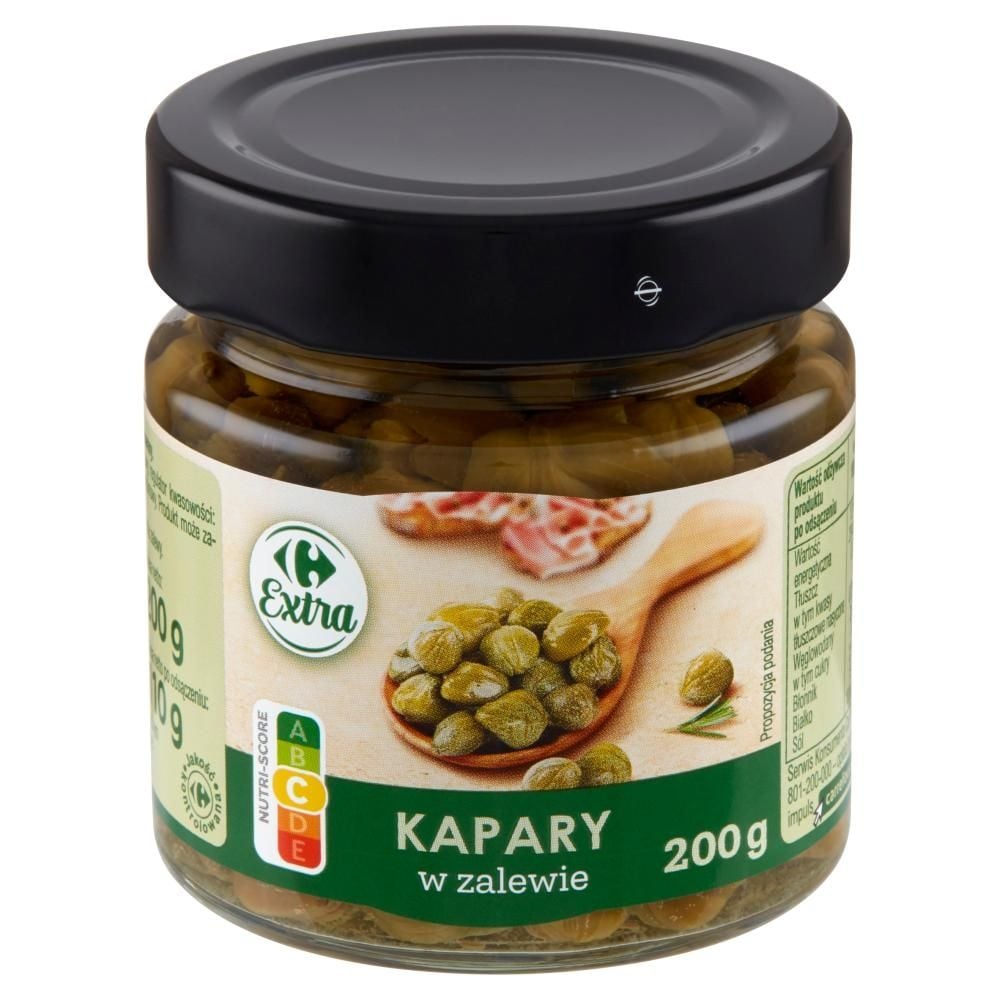 Carrefour Extra Kapary w zalewie 200 g