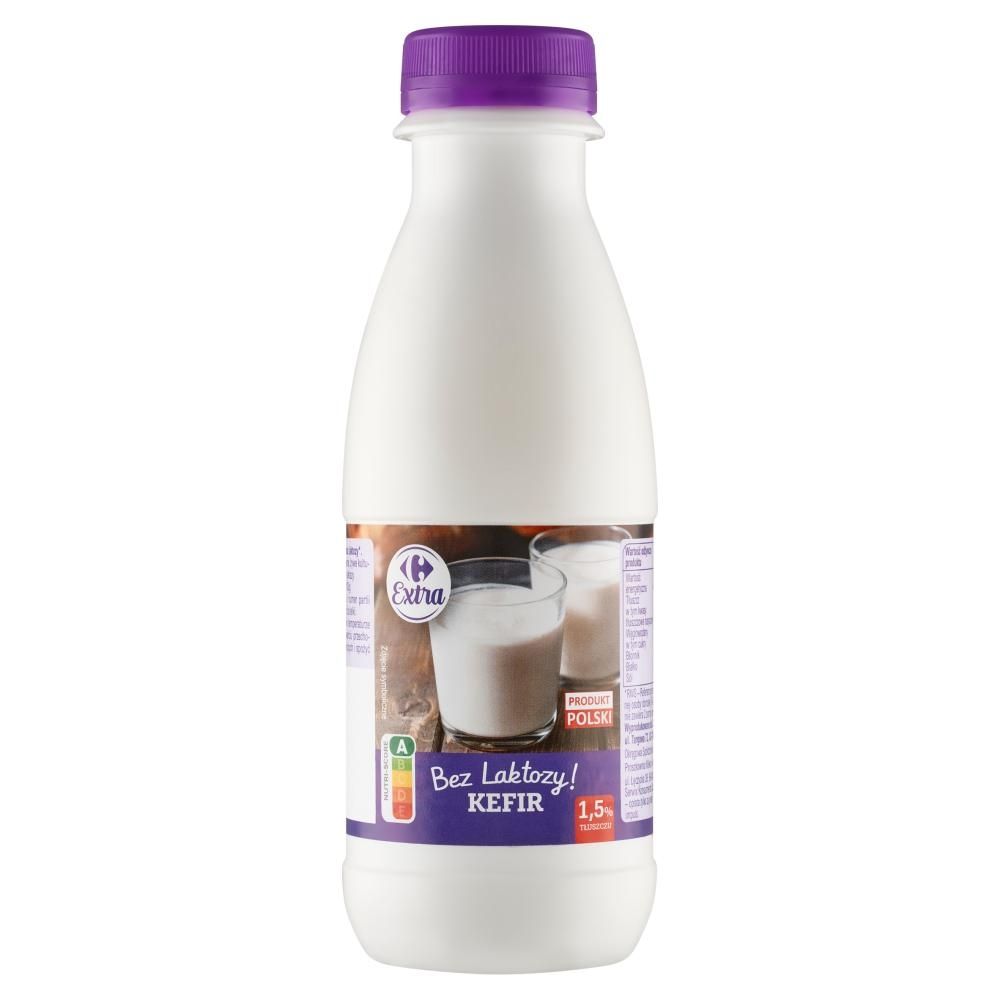 Carrefour Extra Kefir bez laktozy 400 g