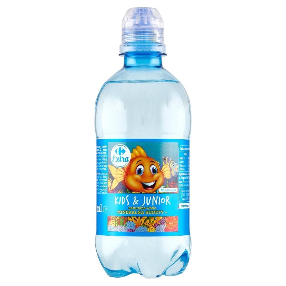 Carrefour Extra Kids & Junior Sudety+ Naturalna woda mineralna niegazowana 375 ml