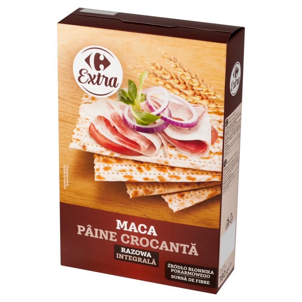 Carrefour Extra Maca razowa 180 g