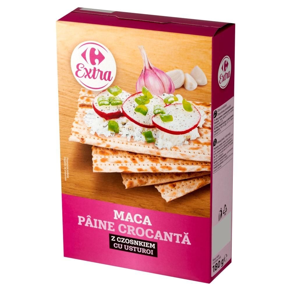 Carrefour Extra Maca z czosnkiem 180 g