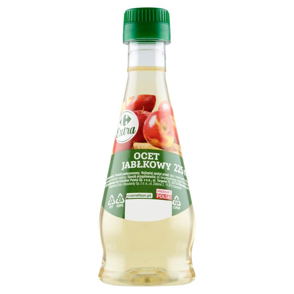 Carrefour Extra Ocet jabłkowy 6 % 225 ml