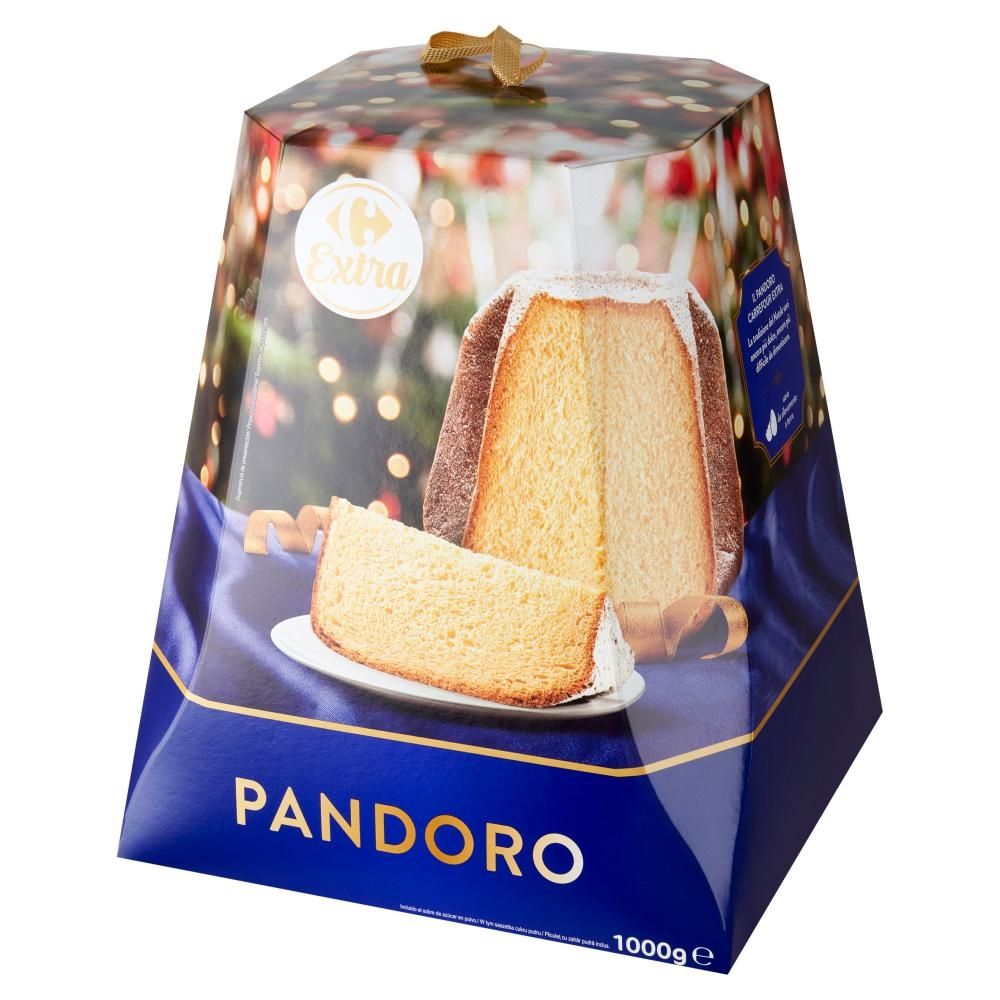 Carrefour Extra Pandoro Ciasto drożdżowe 1000 g