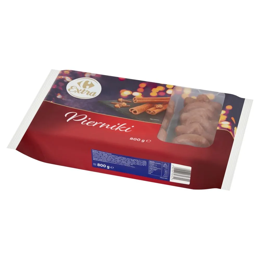 Carrefour Extra Pierniki w czekoladzie mlecznej 800 g