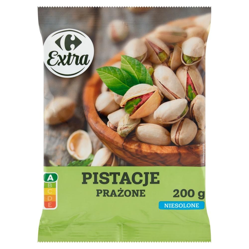 Carrefour Extra Pistacje prażone niesolone 200 g