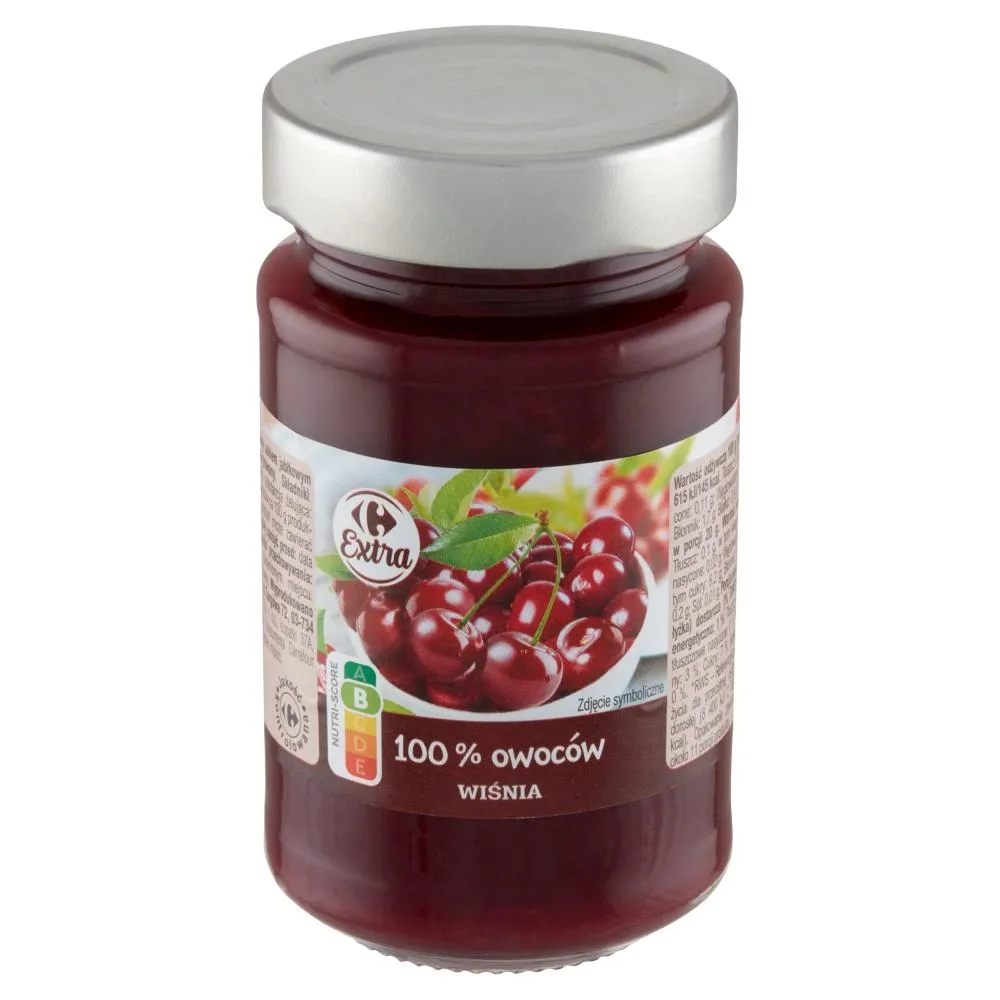 Carrefour Extra Produkt owocowy wiśnia 230 g